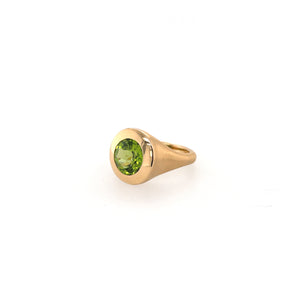 Peridot-Ring in Roségold