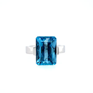 Aquamarin-Ring