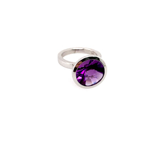 Amethyst Ring Spirit Sun