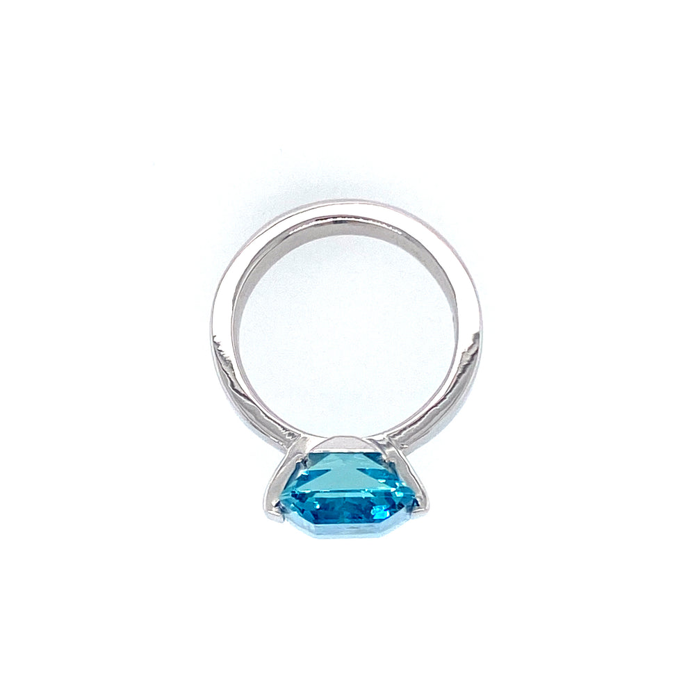 Aquamarin-Ring