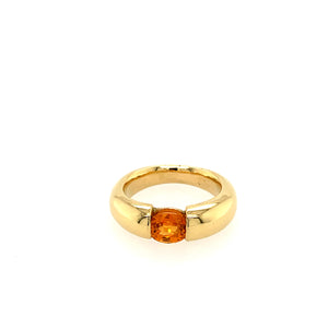 Spannring Orange Saphir