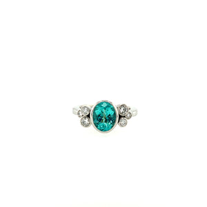 Paraiba-Turmalin Ring